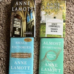 Four Anne Lamott hardcover books